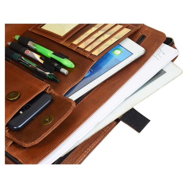 Professional Leather Padfolio Case - Image 2