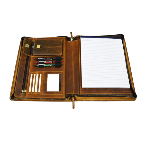 Professional Leather Padfolio Case - Image 3