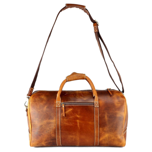 Leather Duffel Bag for Men - Image 8