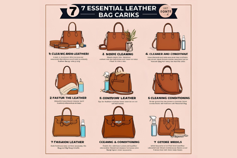 7 Leather Bag Care Hacks Every Fashion Lover Needs to Know