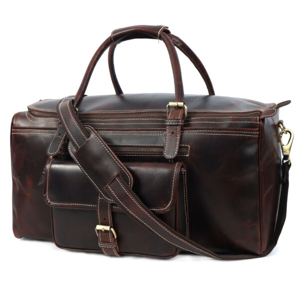 Vintage Leather Travel Bag